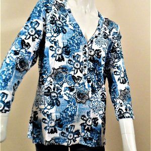 BEUTLER TOP  VISCOSE/SPANDEX NEW WITH TAG
